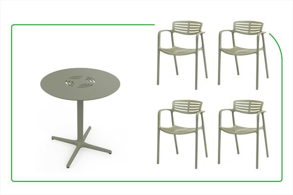 muebles hosteleria sillas y mesas COLECCION MAX TOLEDO AIRE